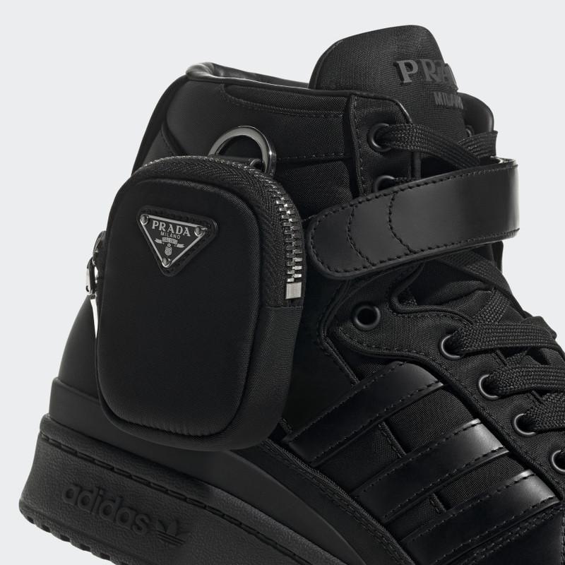 Prada Re-Nylon x adidas Forum High Black | GY7040 | Grailify